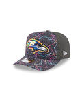 New Era Baltimore Ravens 2025 Crucial Catch 9FIFTY A-Frame Snapback