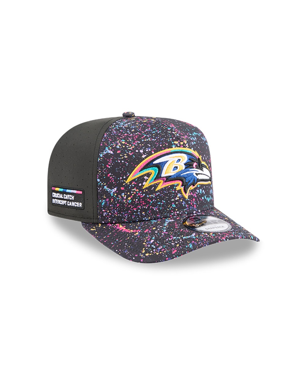 New Era Baltimore Ravens 2025 Crucial Catch 9FIFTY A-Frame Snapback