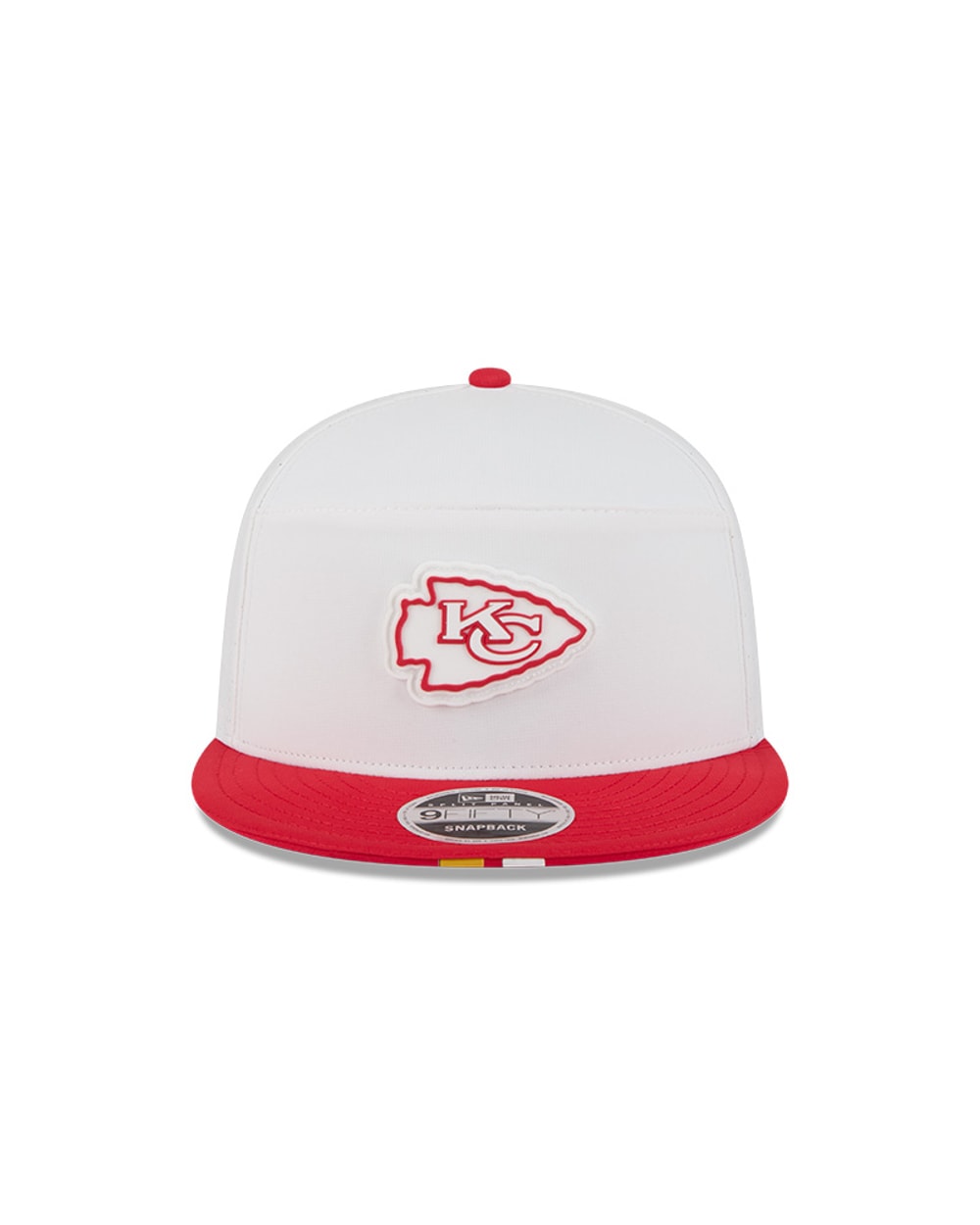 New Era Kansas City Chiefs 2025 Training Split Panel 9FIFTY Snapback Hat
