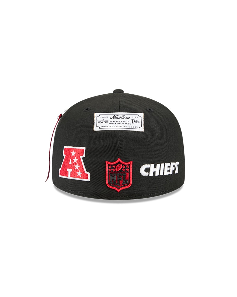 New Era Kansas City Chiefs Alpha Industries Black 59FIFTY Fitted Hat