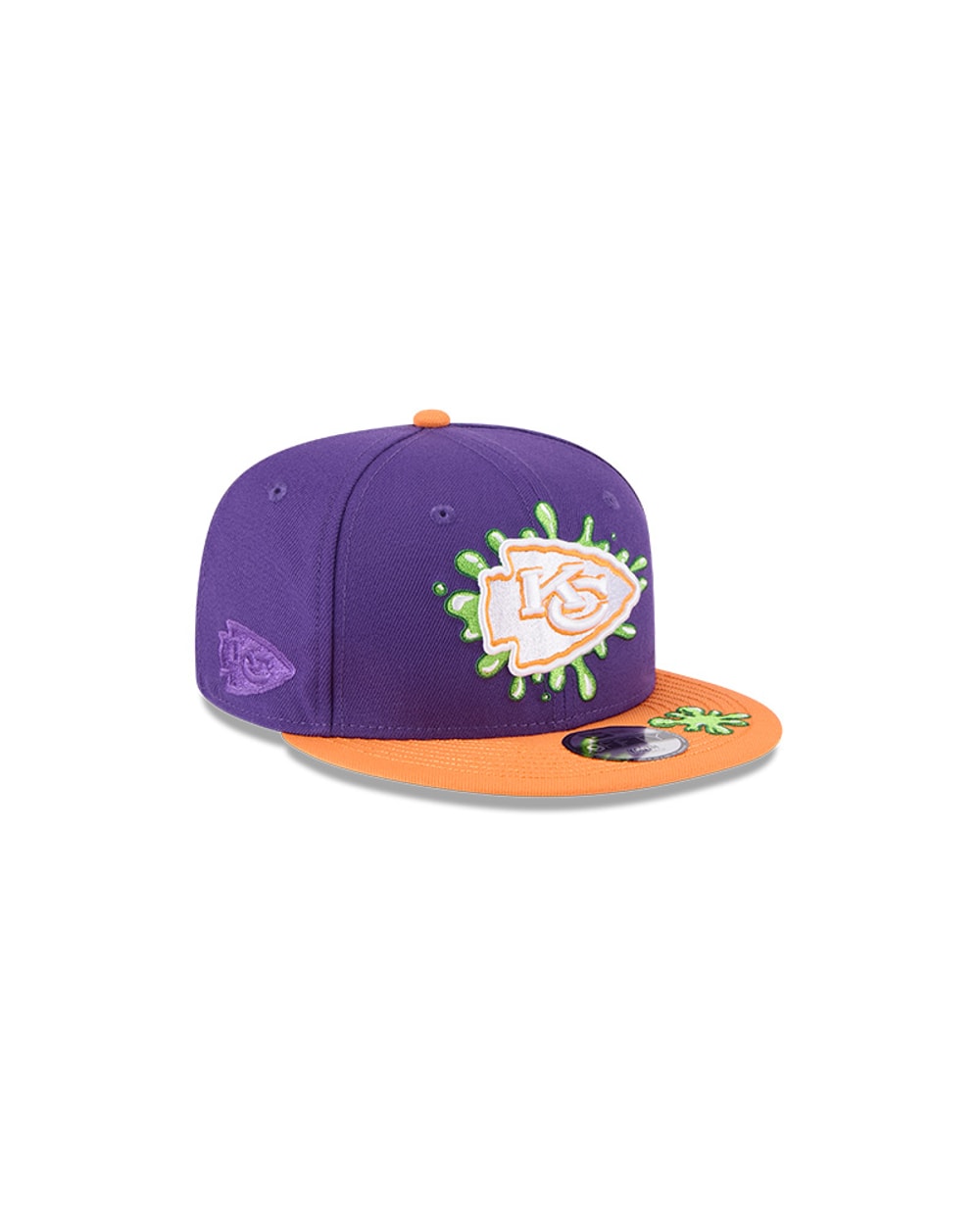 New Era Kansas City Chiefs Kids Nickelodeon Slime 9FIFTY Snapback Hat