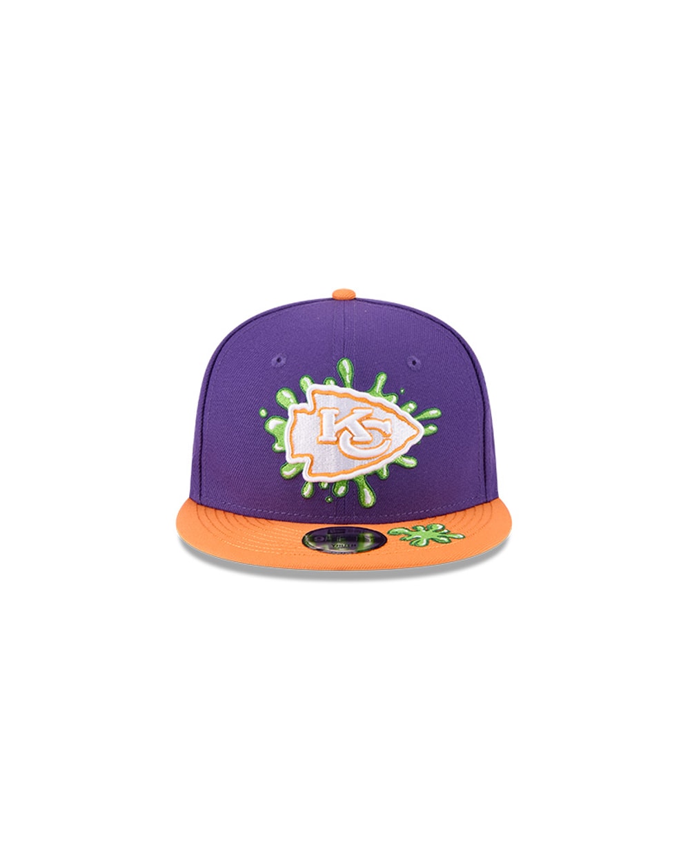New Era Kansas City Chiefs Kids Nickelodeon Slime 9FIFTY Snapback Hat
