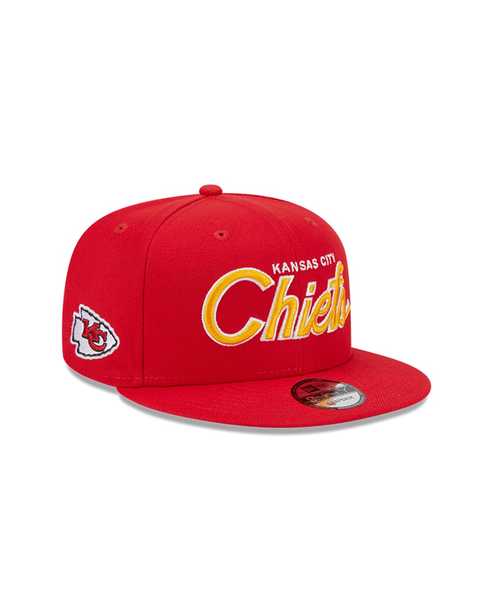New Era Kansas City Chiefs Main Script 9FIFTY Snapback Hat