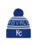 New Era Kansas City Royals Cuffed Knit Hat with Pom