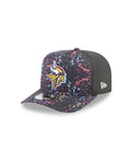 New Era Minnesota Vikings 2025 Crucial Catch 9FIFTY A-Frame Snapback