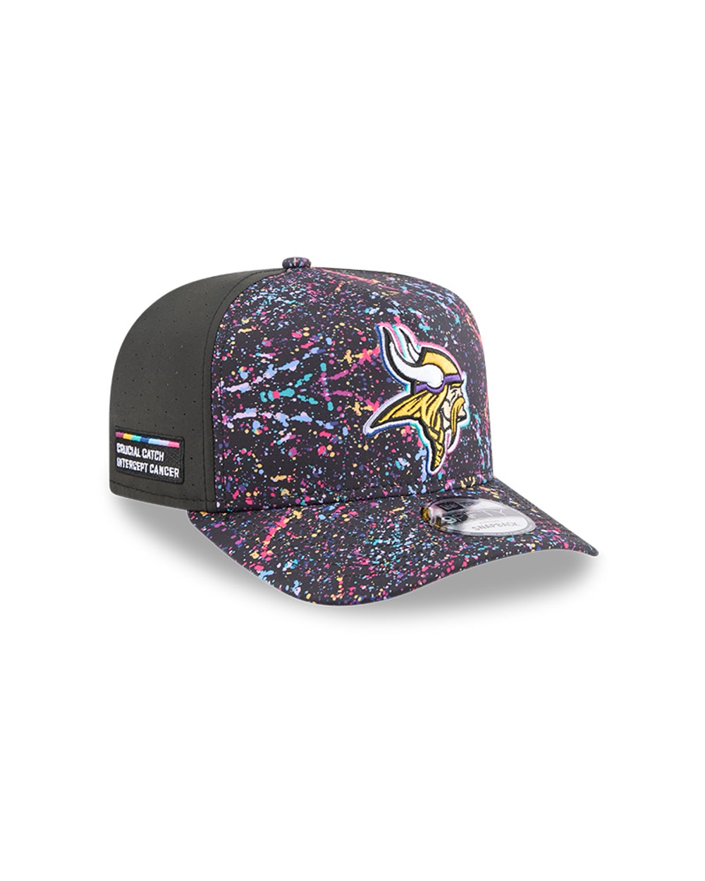 New Era Minnesota Vikings 2025 Crucial Catch 9FIFTY A-Frame Snapback