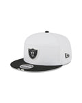 New Era Las Vegas Raiders 2025 Training Split Panel 9FIFTY Snapback Hat
