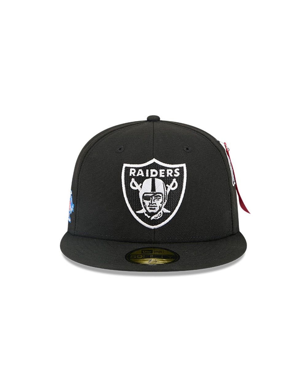 New Era Las Vegas Raiders Alpha Industries Black 59FIFTY Fitted Hat