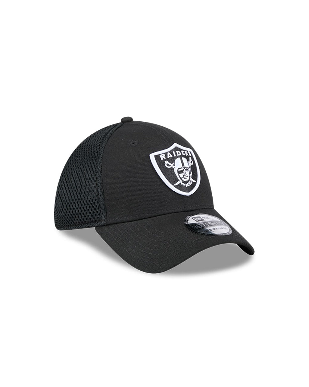 New Era Las Vegas Raiders Black Main Neo 39THIRTY Flex Hat