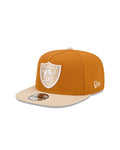 New Era Las Vegas Raiders Brown/Khaki Color Pack A-Frame 9FIFTY Snapback Hat