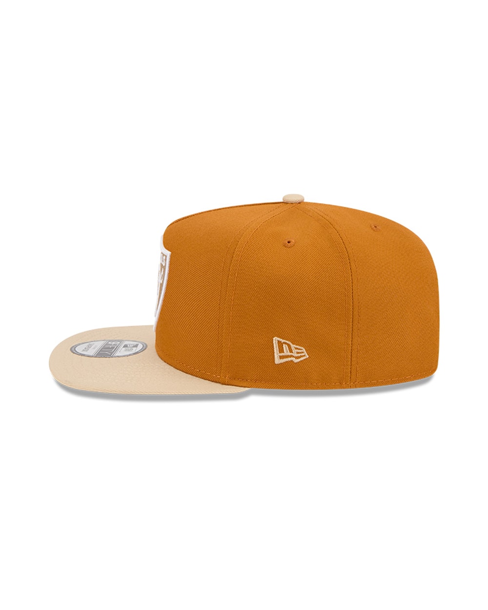New Era Las Vegas Raiders Brown/Khaki Color Pack A-Frame 9FIFTY Snapback Hat