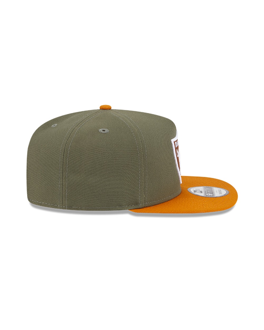 New Era Las Vegas Raiders Olive/Brown Color Pack A-Frame 9FIFTY Snapback Hat