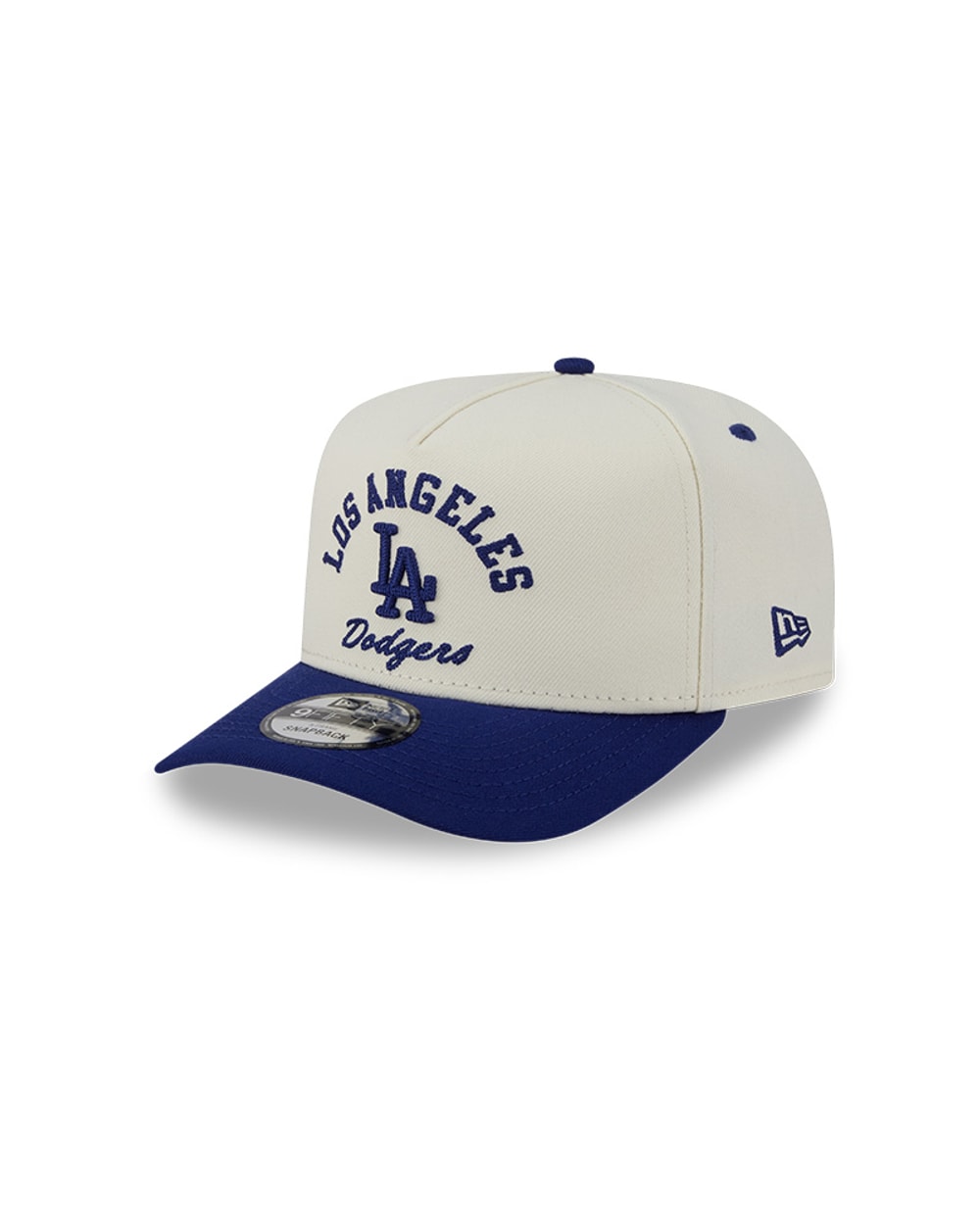 New Era Los Angeles Dodgers Arched Chrome White 9FIFTY A-Frame Snapback