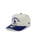 New Era Los Angeles Dodgers Arched Chrome White 9FIFTY A-Frame Snapback