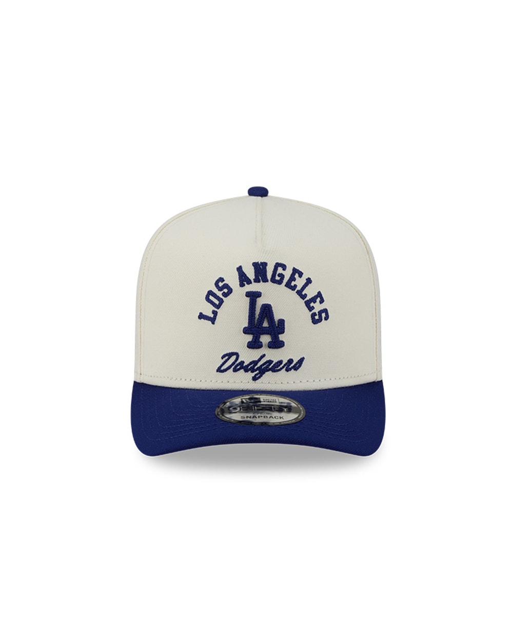 New Era Los Angeles Dodgers Arched Chrome White 9FIFTY A-Frame Snapback