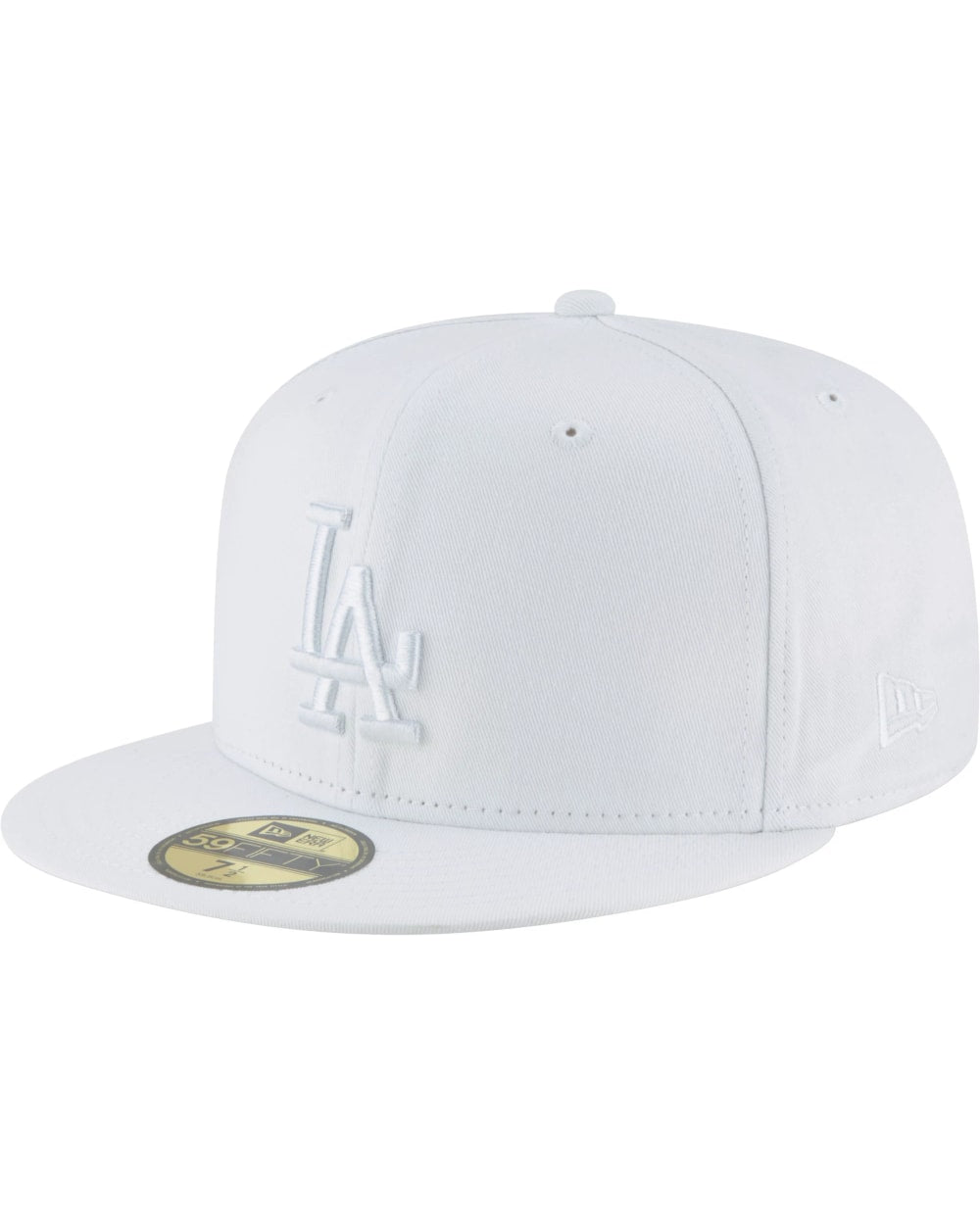 New Era Los Angeles Dodgers 59Fifty Basic White Fitted Hat