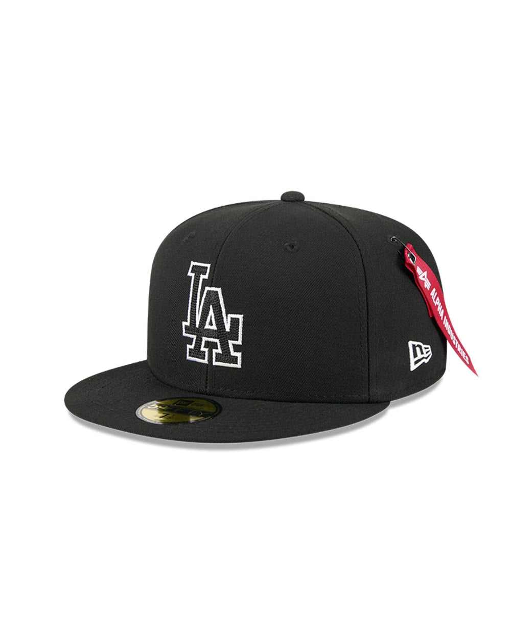 New Era Los Angeles Dodgers Alpha Industries Black 59FIFTY Fitted Hat