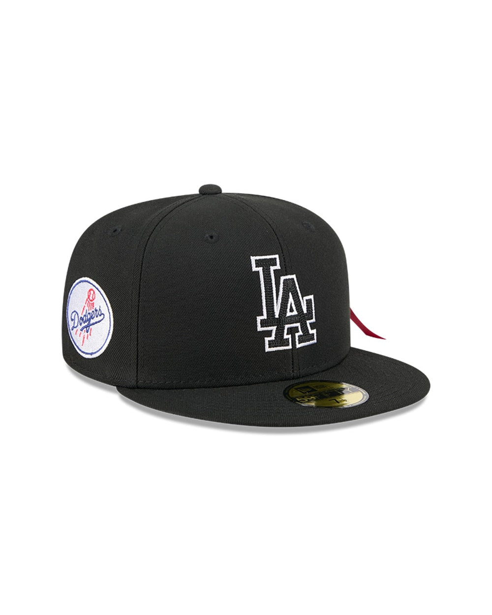 New Era Los Angeles Dodgers Alpha Industries Black 59FIFTY Fitted Hat