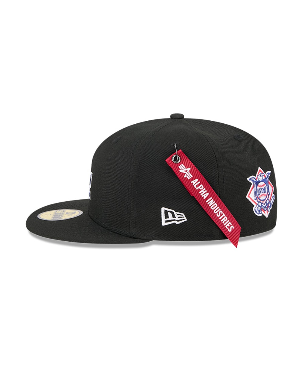 New Era Los Angeles Dodgers Alpha Industries Black 59FIFTY Fitted Hat