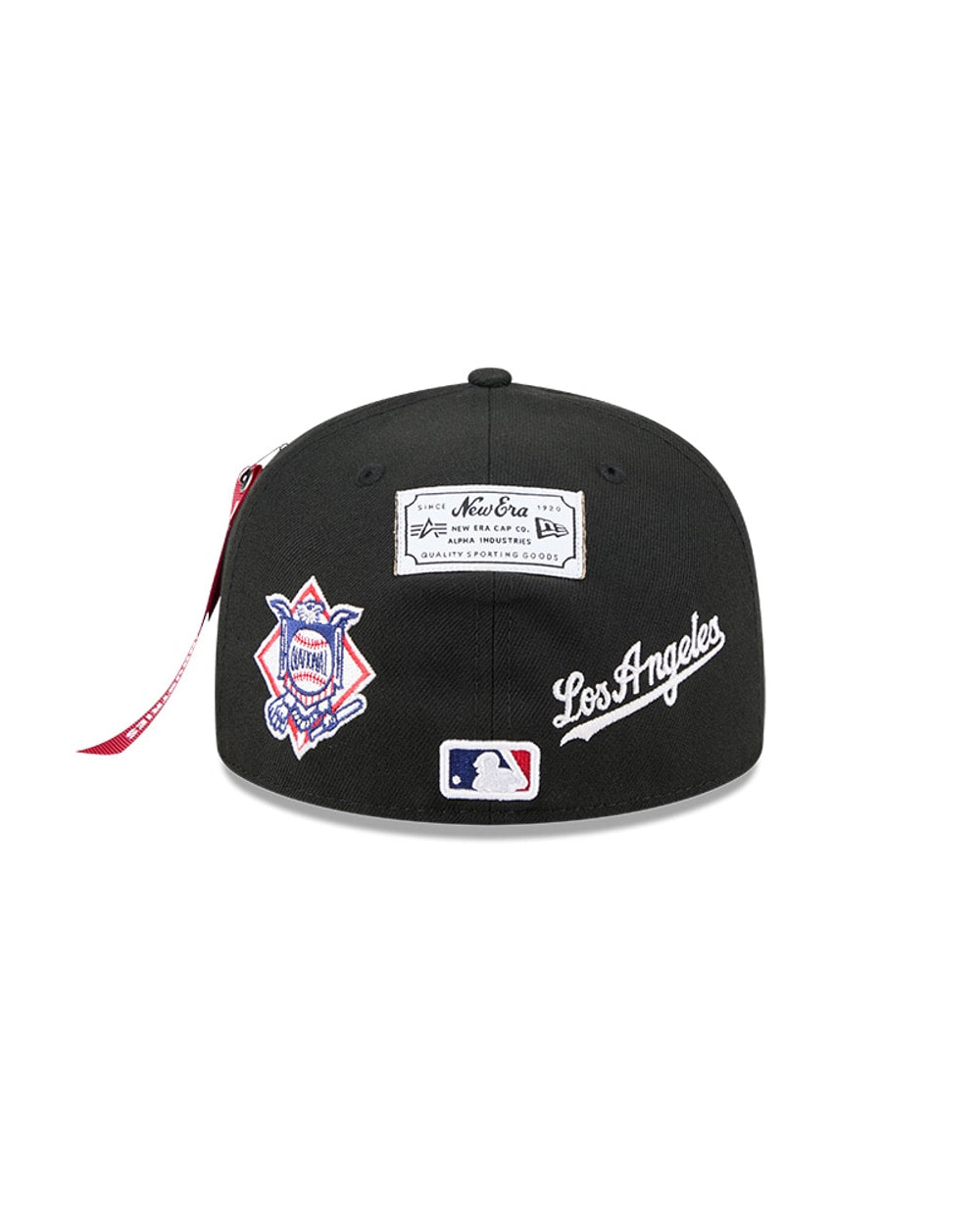 New Era Los Angeles Dodgers Alpha Industries Black 59FIFTY Fitted Hat