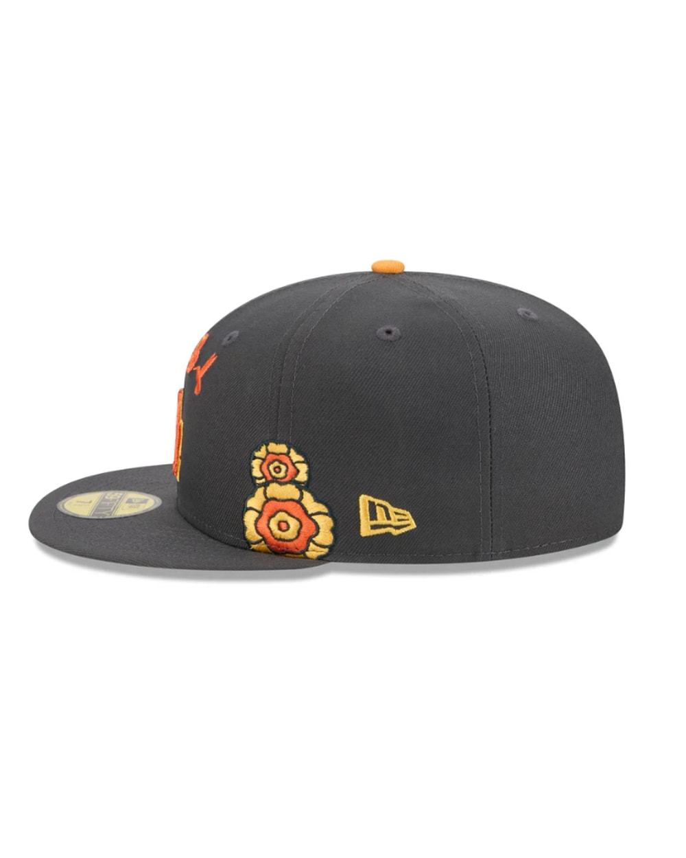New Era Los Angeles Dodgers Day of the Dead Graphite 59FIFTY Fitted Hat