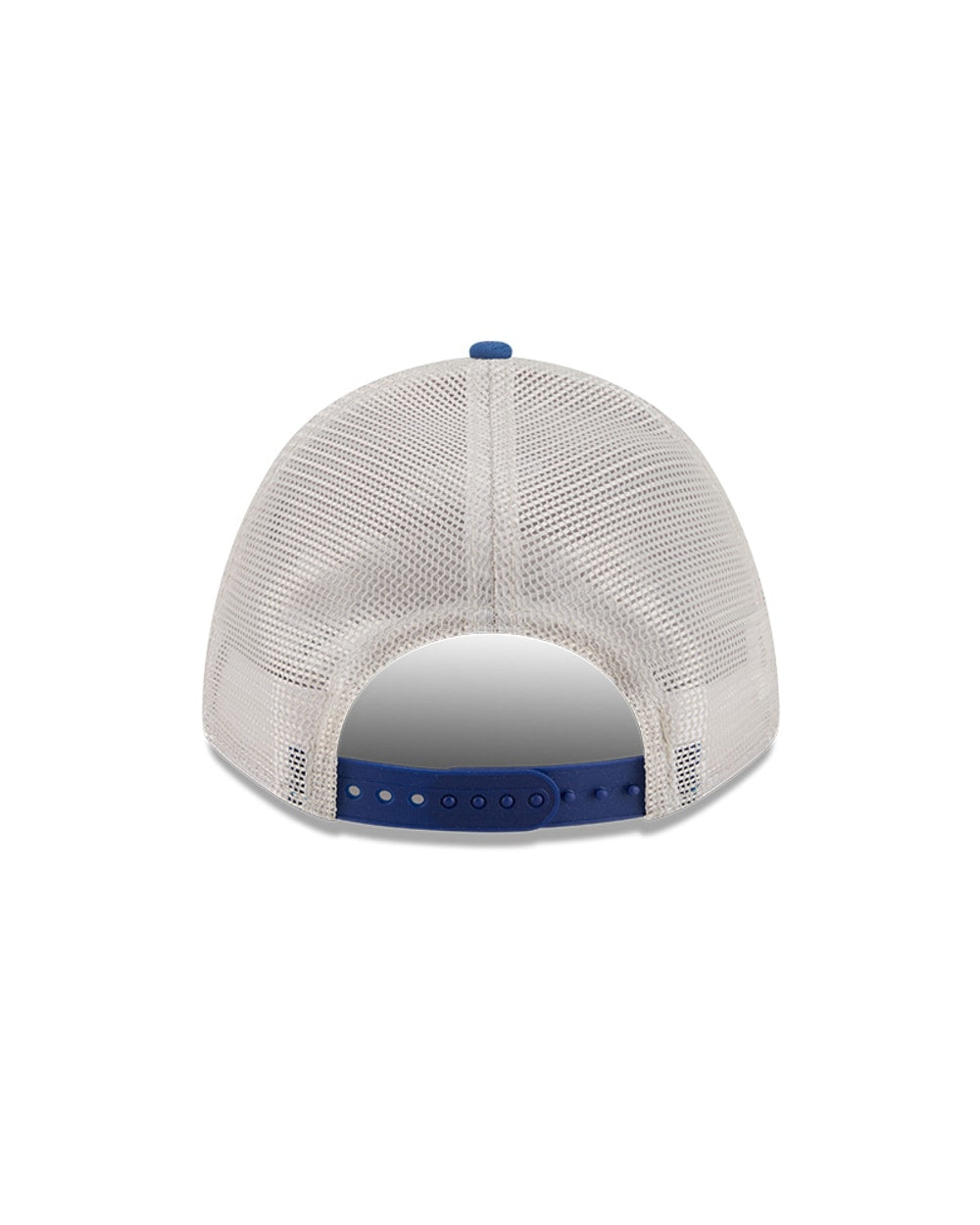 New Era Los Angeles Dodgers Frayed M-Crown A-Frame 9FORTY Trucker Adjustable Hat
