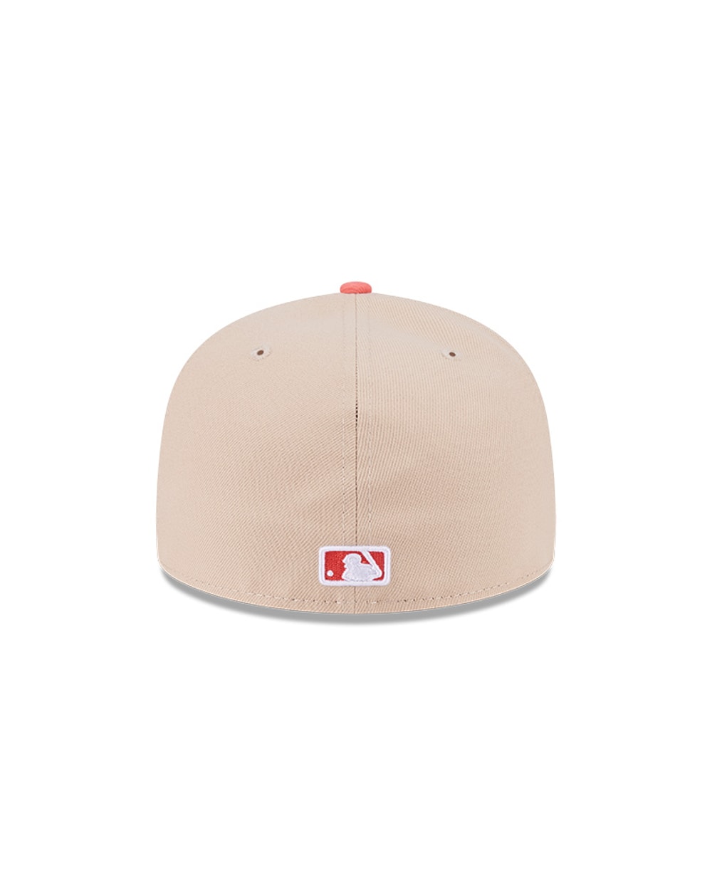New Era Los Angeles Dodgers Salmon/Pink Two-Tone Color Pack A-Frame 59FIFTY Fitted Hat