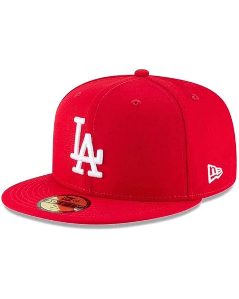 New Era Los Angeles Dodgers Scarlet Basic 59FIFTY Fitted Hat