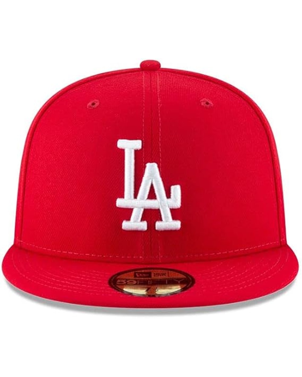New Era Los Angeles Dodgers Scarlet Basic 59FIFTY Fitted Hat