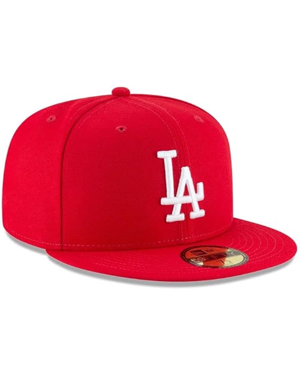 New Era Los Angeles Dodgers Scarlet Basic 59FIFTY Fitted Hat