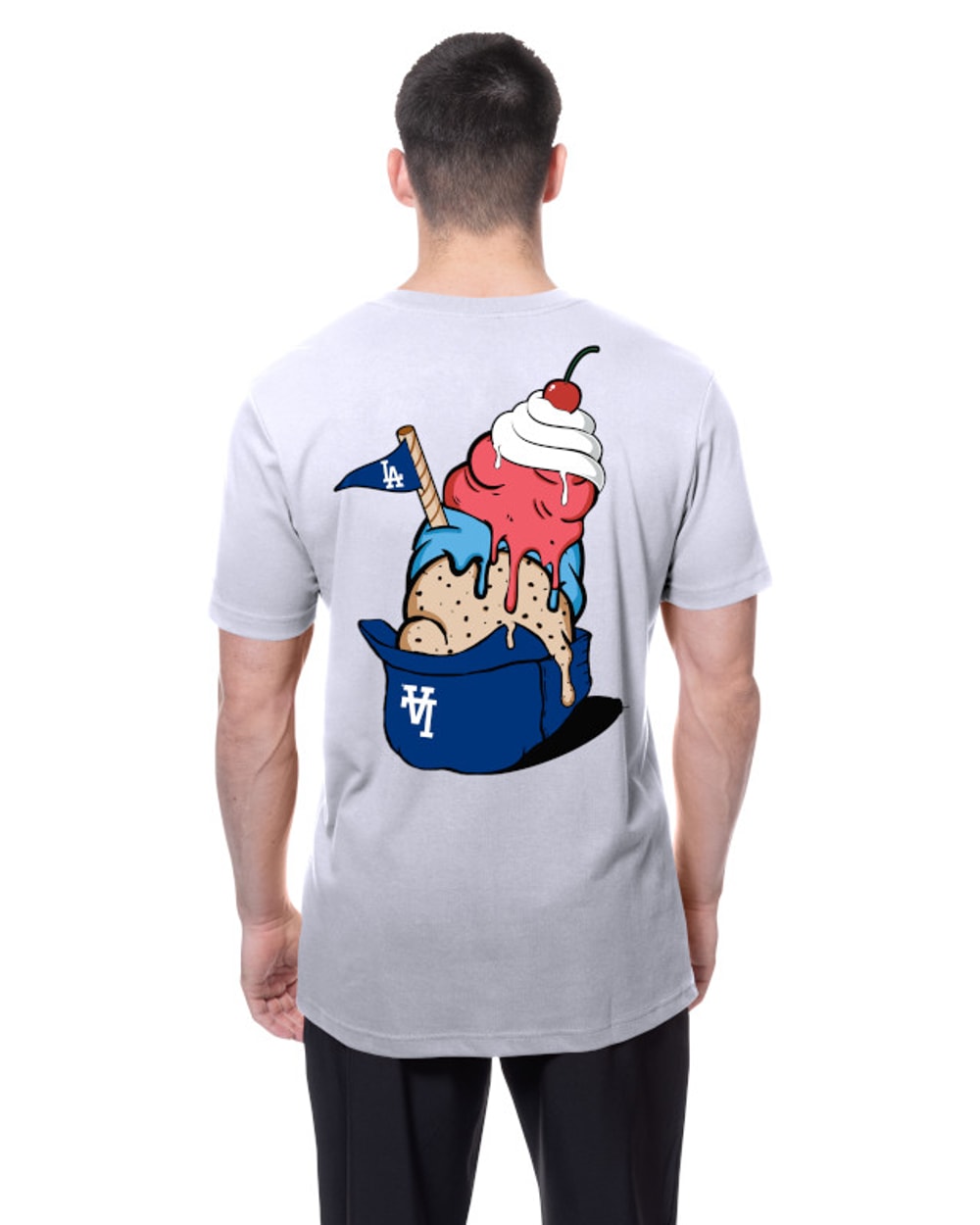 New Era Los Angeles Dodgers Ice Cream T-Shirt