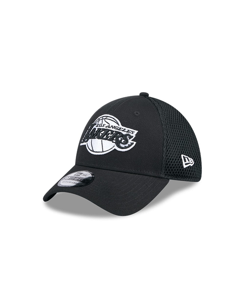 New Era Los Angeles Lakers Black Main Neo 39THIRTY Flex Hat