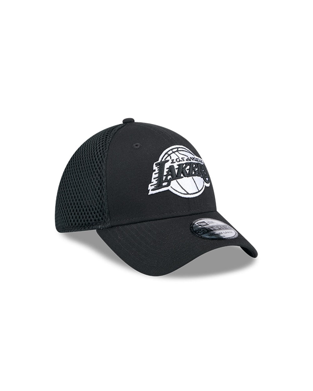 New Era Los Angeles Lakers Black Main Neo 39THIRTY Flex Hat