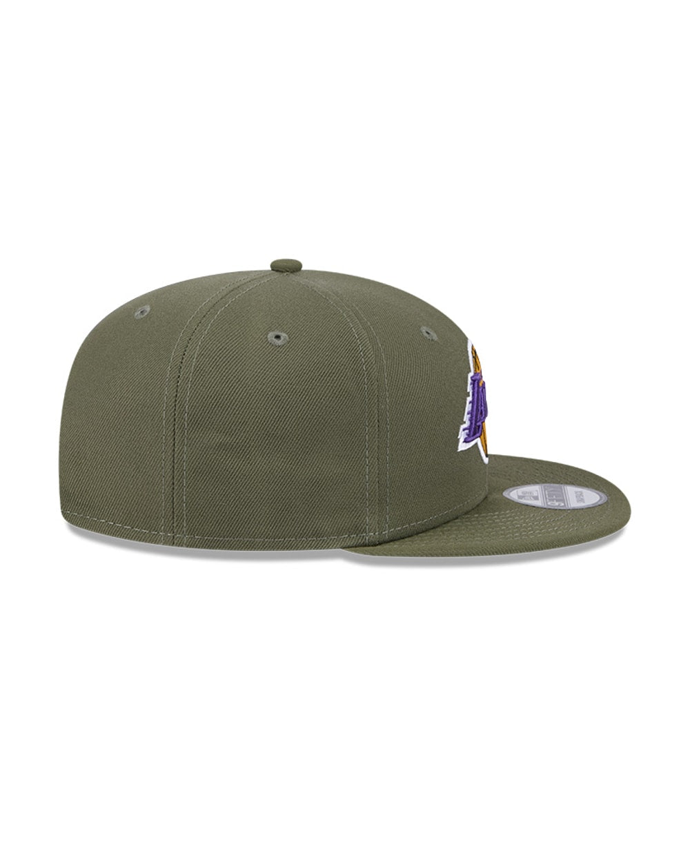 New Era Los Angeles Lakers Olive 9FIFTY Snapback Hat