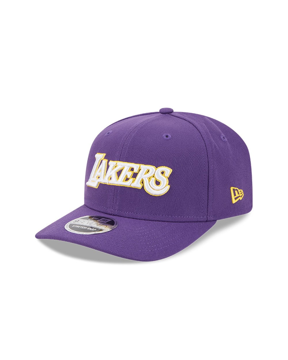 New Era Los Angeles Lakers Statement Edition 9SEVENTY Stretch-Snap Hat