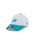 New Era Miami Dolphins 2025 Training 39THIRTY Stretch Fit Hat