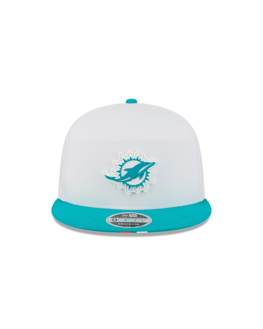 New Era Miami Dolphins 2025 Training Split Panel 9FIFTY Snapback Hat