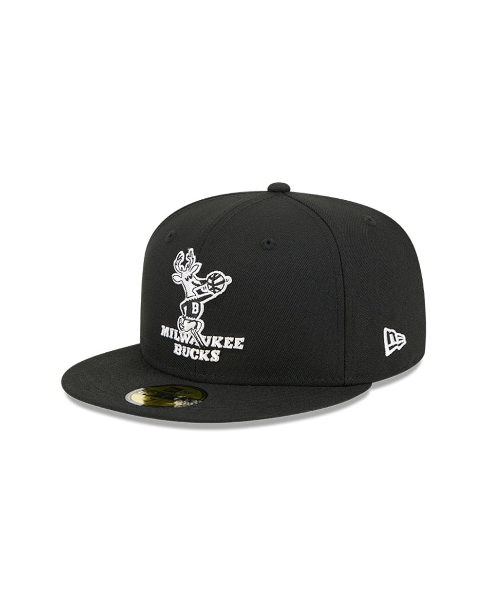 New Era Milwaukee Bucks Hardwood Classics 59FIFTY Fitted Hat