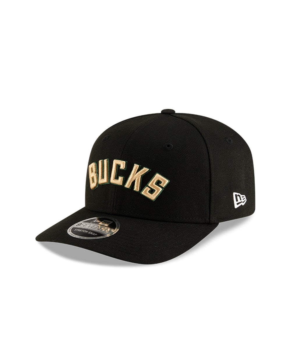 New Era Milwaukee Bucks Statement Edition 9SEVENTY Stretch-Snap Hat