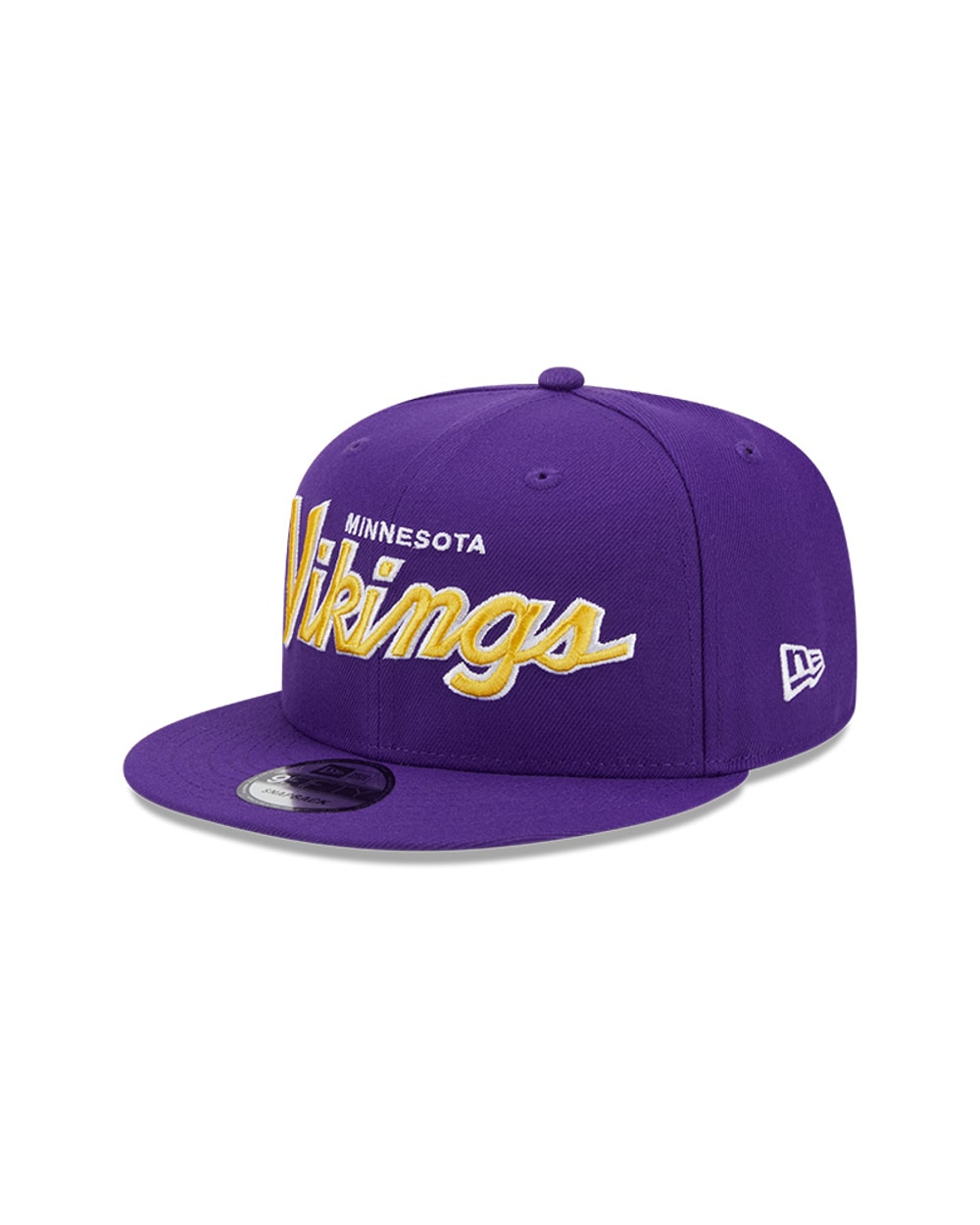 New Era Minnesota Vikings Main Script 9FIFTY Snapback Hat