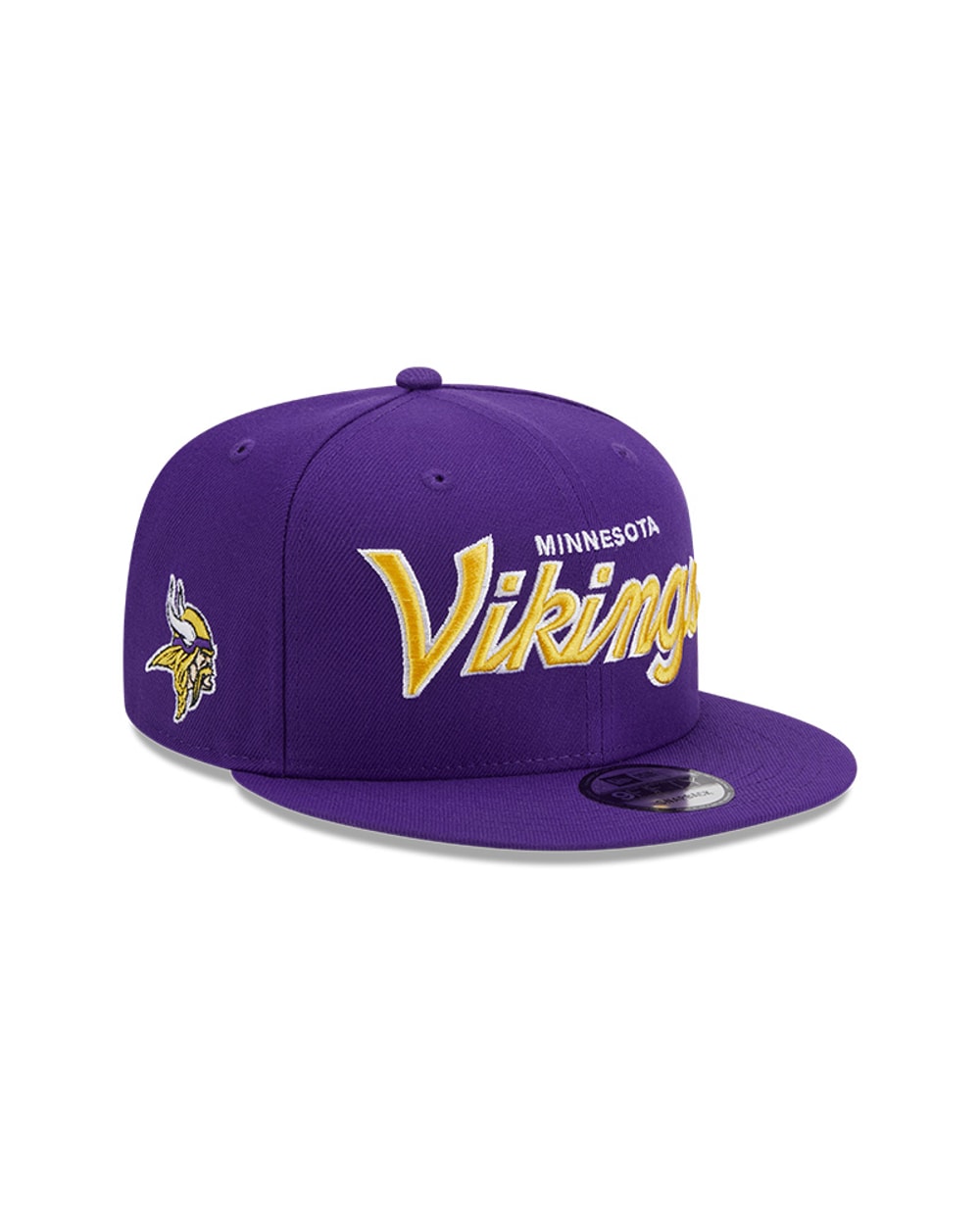 New Era Minnesota Vikings Main Script 9FIFTY Snapback Hat