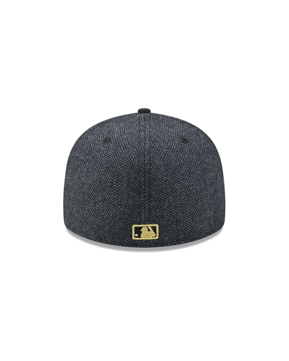 New Era MLB 2026 Faux Wool 59FIFTY Fitted Hat - Black, back view
