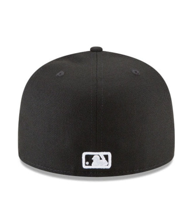 MLB Basic 59FIFTY Black/White Fitted Cap