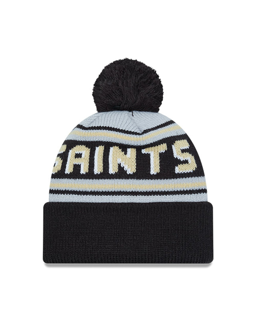 New Era New Orleans Saints Cuffed Knit Hat with Pom