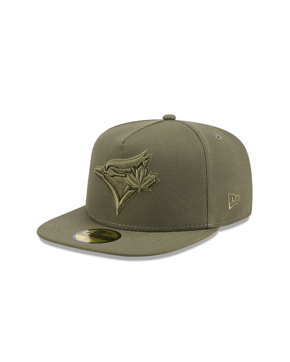 New Era New Toronto Blue Jays Olive Color Pack A-Frame 59FIFTY Fitted Hat