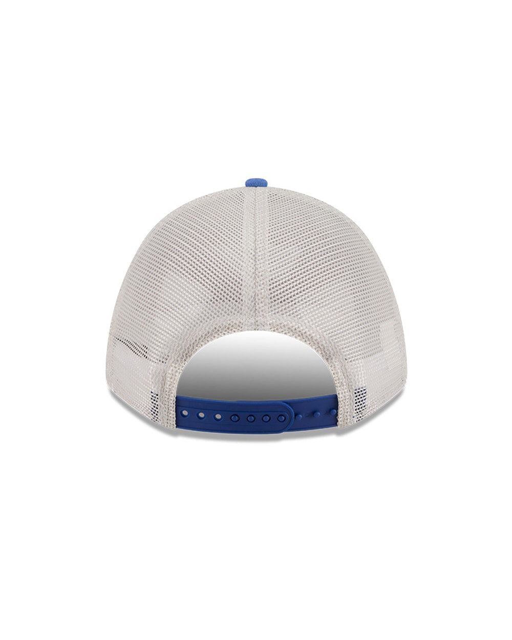 New Era New York Mets Frayed M-Crown A-Frame 9FORTY Trucker Adjustable Hat