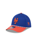 New Era New York Mets Rope M-Crown A-Frame 39THIRTY Flex Hat