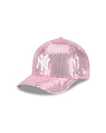 New Era Women's New York Yankees Sequin Pink 9FORTY M-Crown Snapback