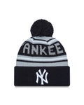 New Era New York Yankees Cuffed Knit Hat with Pom
