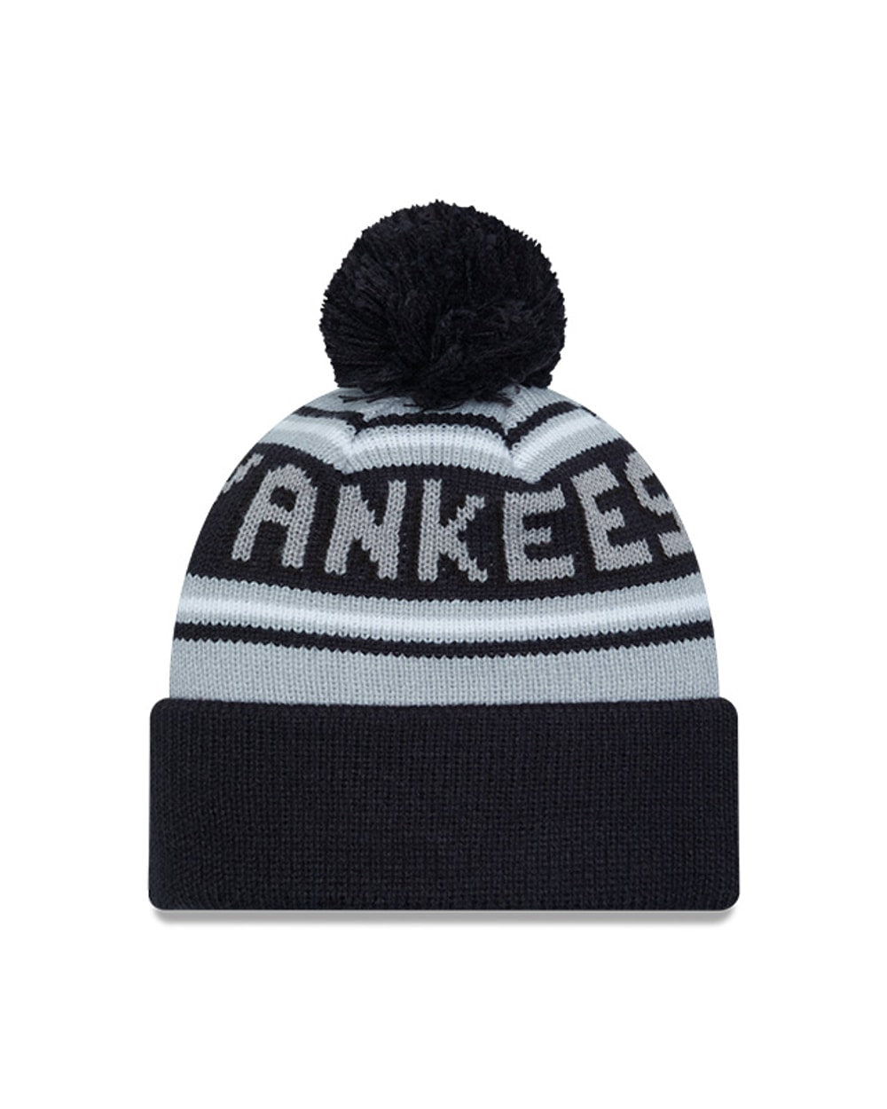 New Era New York Yankees Cuffed Knit Hat with Pom
